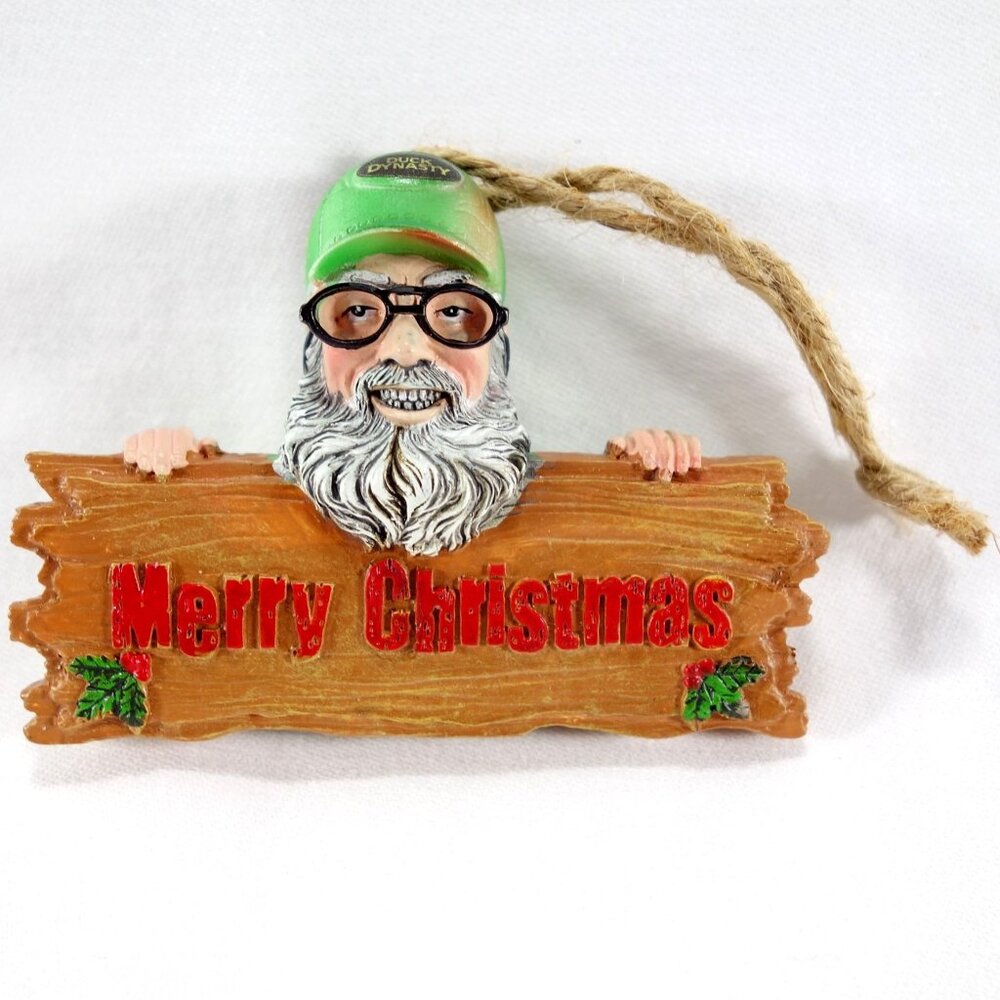 2013‎ Duck Dynasty Uncle Si Merry Christmas Hanging Ornament